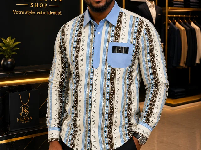 Chemise cubaine 1,2,3 et 4 poches 