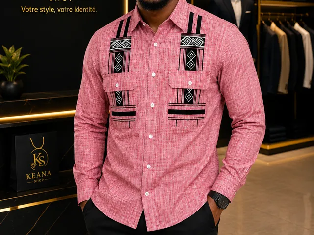 Chemise importée manche longue