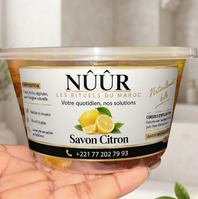 Nûûr Savon Citron 300g