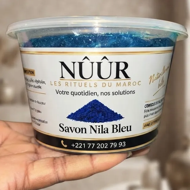 Nûûr Savon Nila Bleu 300g