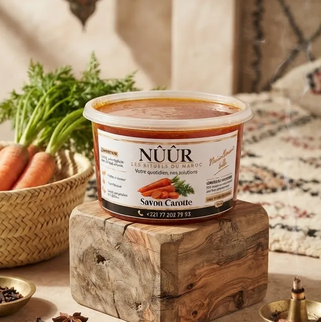 Savon Carotte 500g