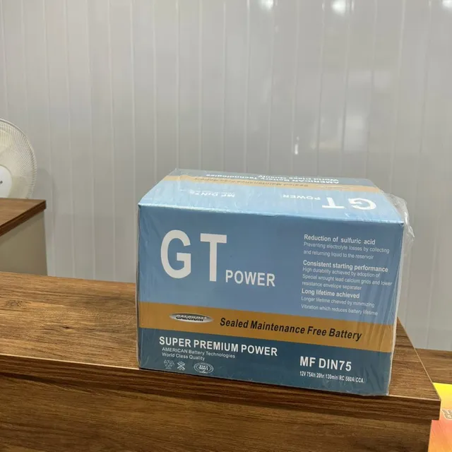 Batterie 12V75Ah GT POWER