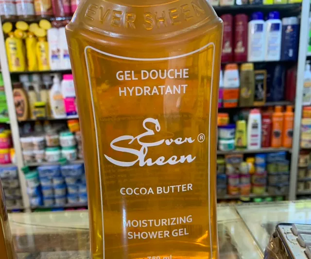 Gel douches even sheen