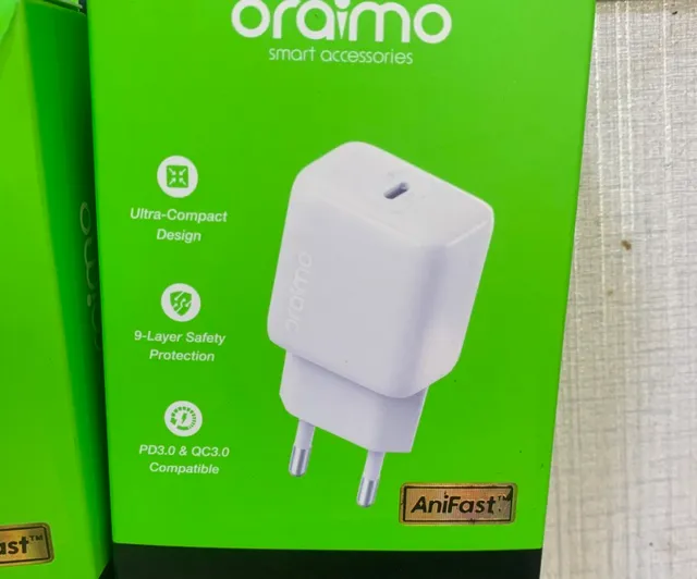 Oraimo 2x type-C 20w